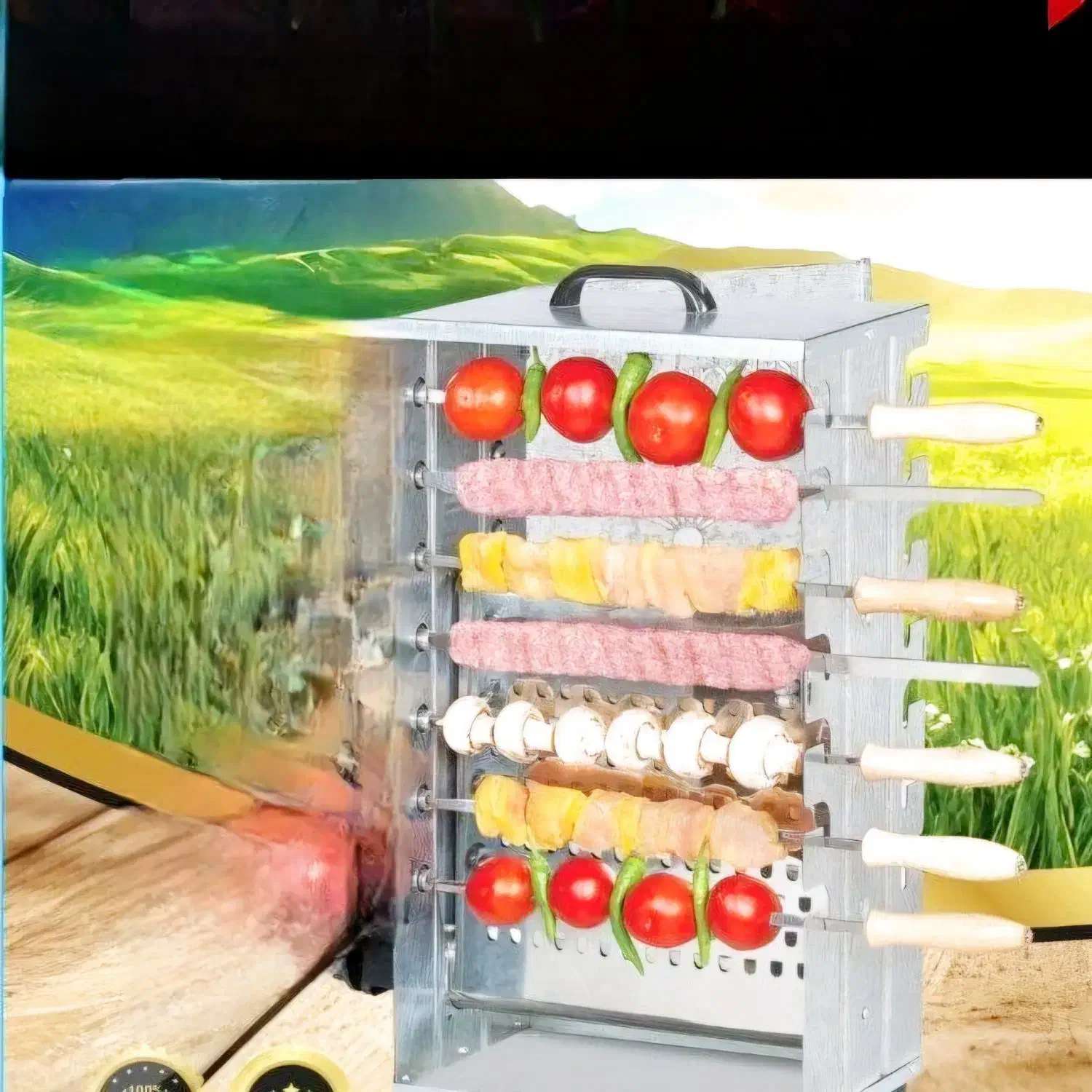 کباب پز موتوردار|اجاق گاز و لوازم برقی پخت‌وپز|خسروشاه, |دیوار