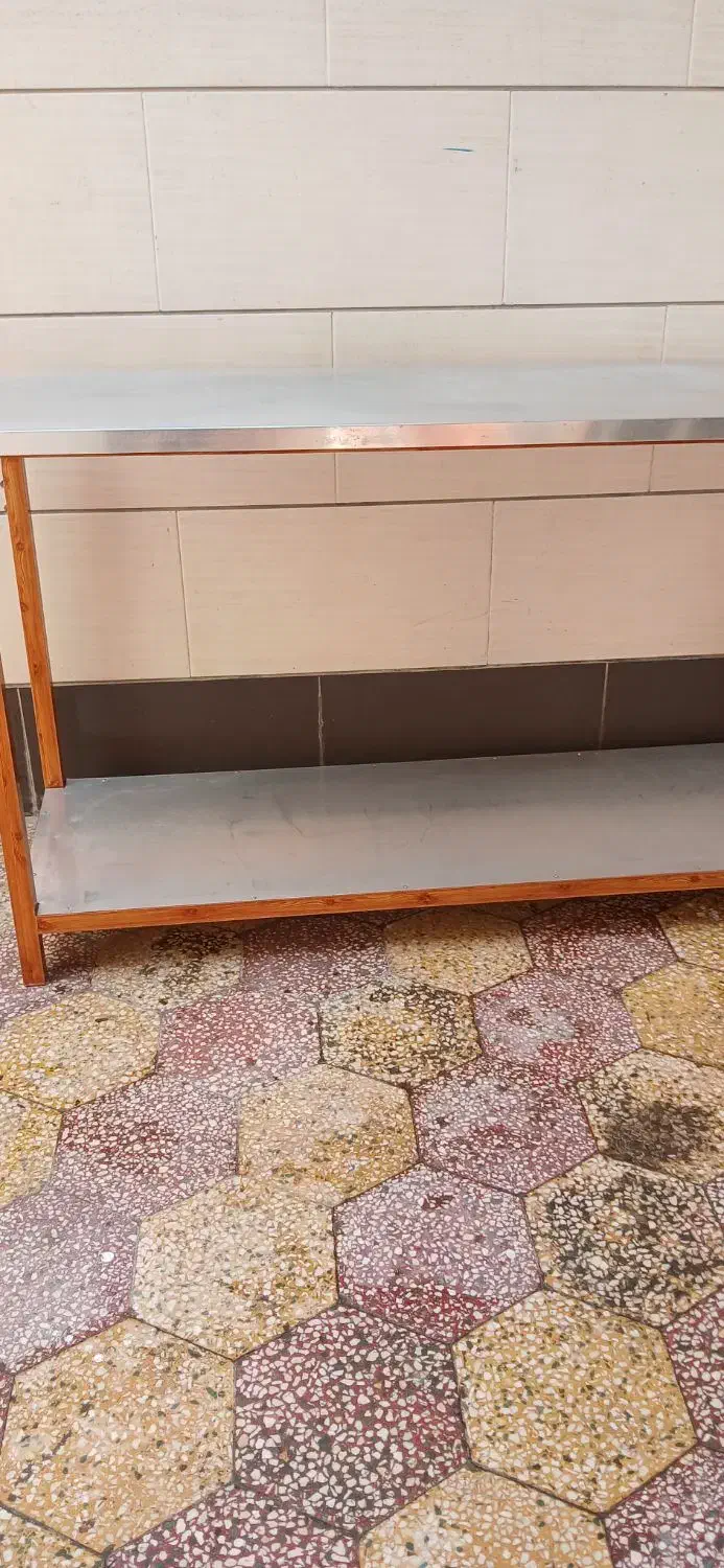 ۲ عدد میز آلومینیومی|میز و صندلی غذاخوری|بهبهان, |دیوار