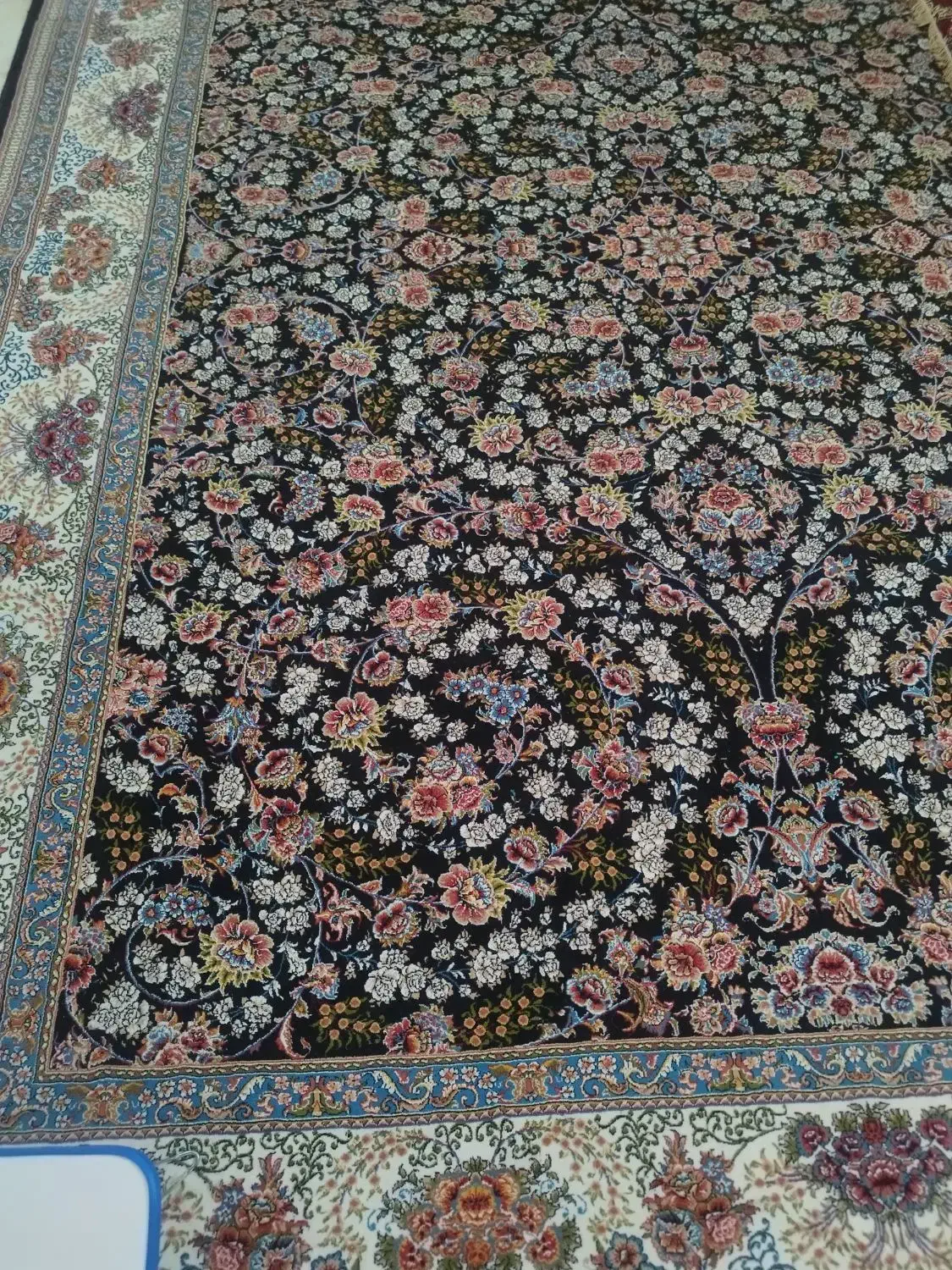 قالی 3+۴ در حد نونو|فرش|کرمان, |دیوار