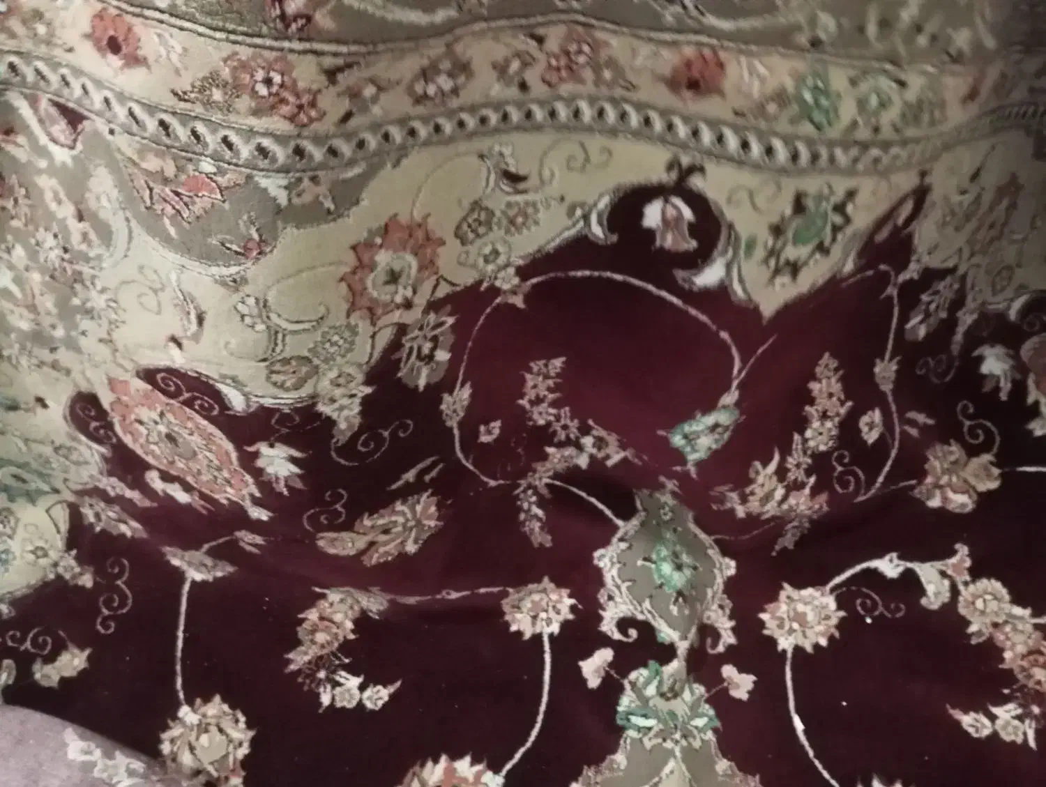 قالی|فرش|لنجان, |دیوار