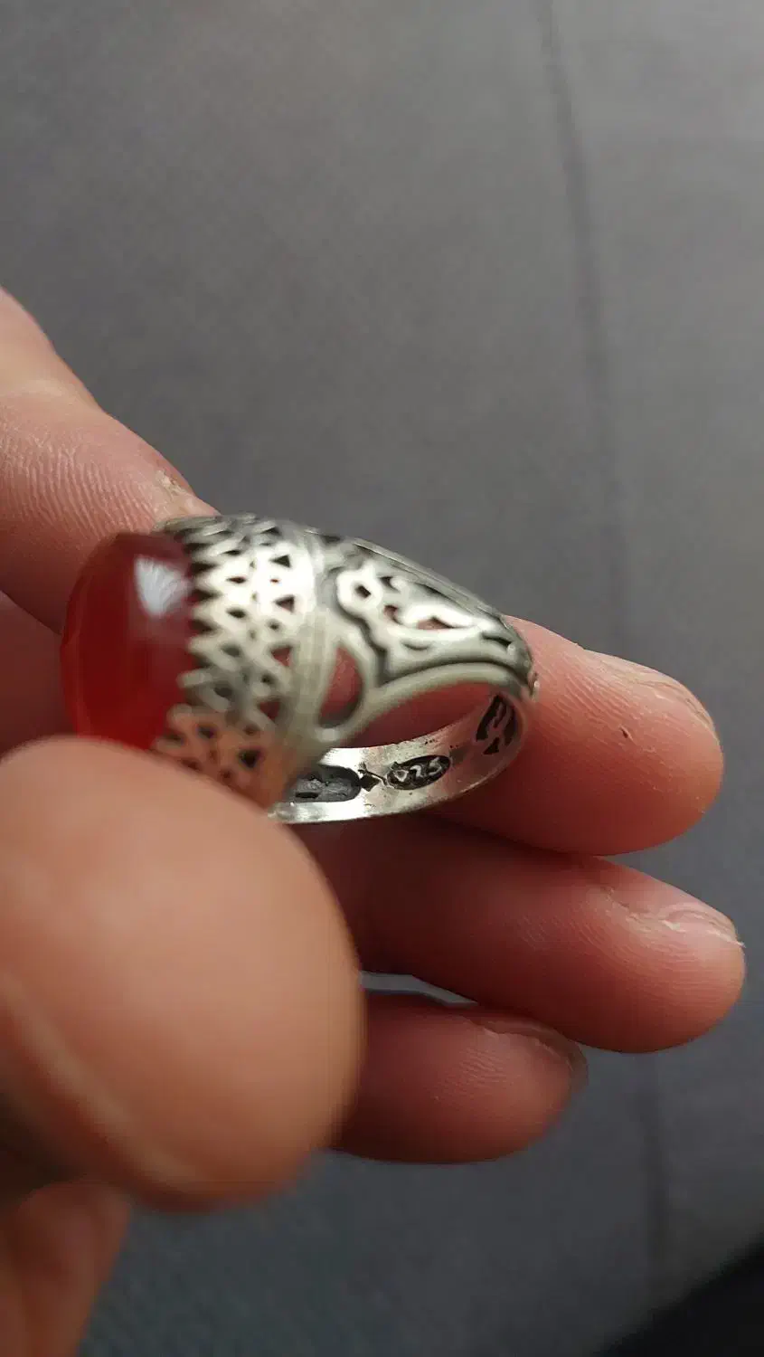 انگشتر نقره عقیق|جواهرات|شهریار, شهرک وائین|دیوار