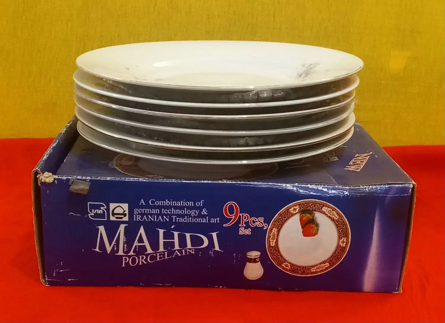 چینی وکریستال|ظروف سرو و پذیرایی|مشهد, خواجه ربیع|دیوار