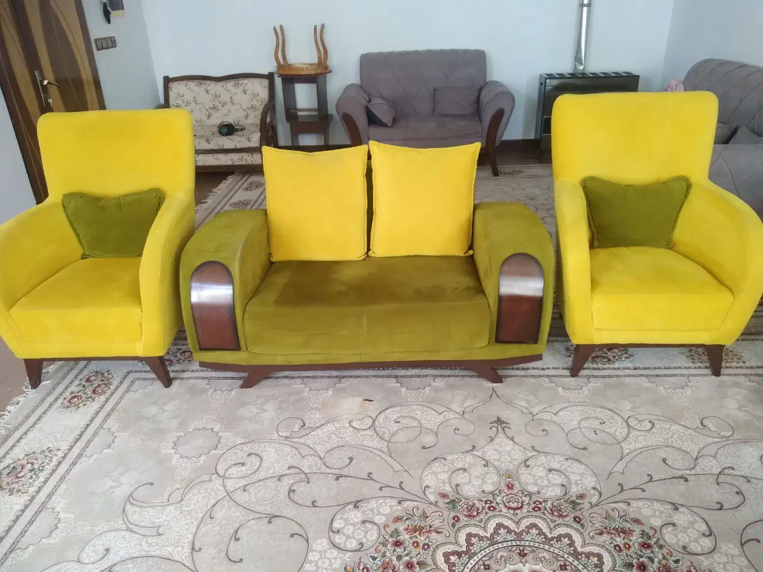 نیم ست مبل اسپرت|مبلمان خانگی و میز عسلی|زیباشهر, |دیوار