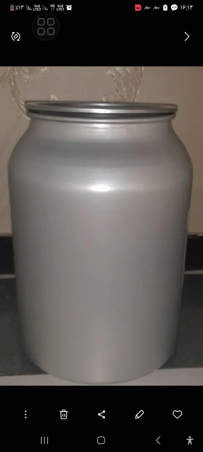 ظرف آلمینیومی شیک برای برنج شیر حبوبات ۱۵ لیتری|ظروف نگهدارنده، پلاستیکی، یکبارمصرف|نسیمشهر, |دیوار