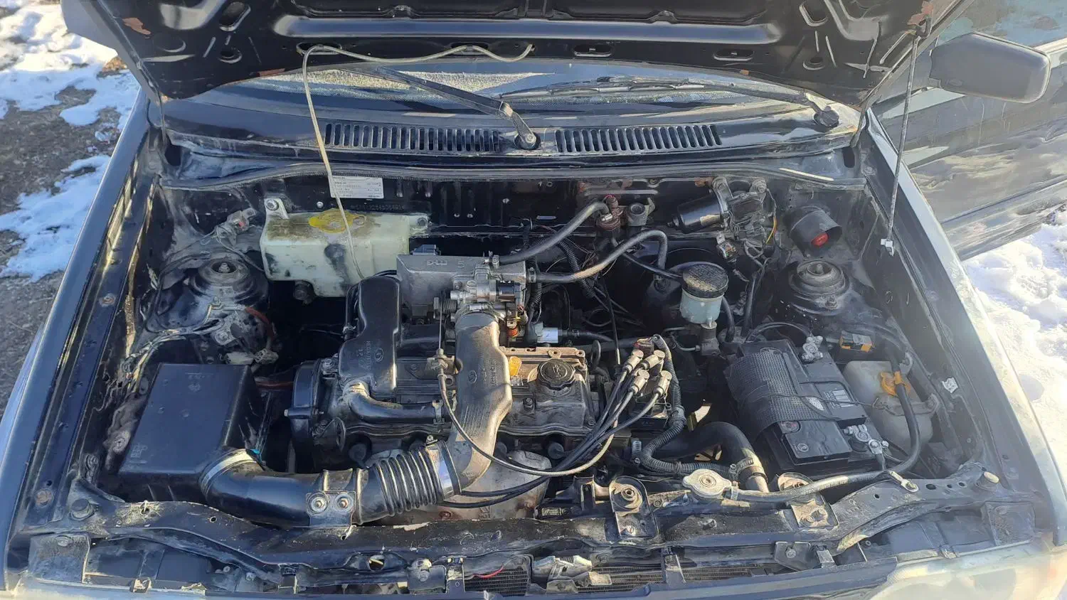 پراید مدل  ۸۴ مشکی تمیز|خودرو سواری و وانت|شیروان (خراسان), |دیوار