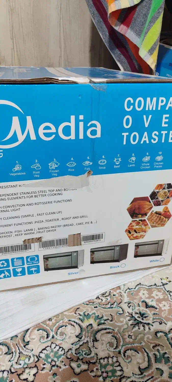 آون توستر و جارو برقی|سایر لوازم برقی|کرج, بیلقان|دیوار