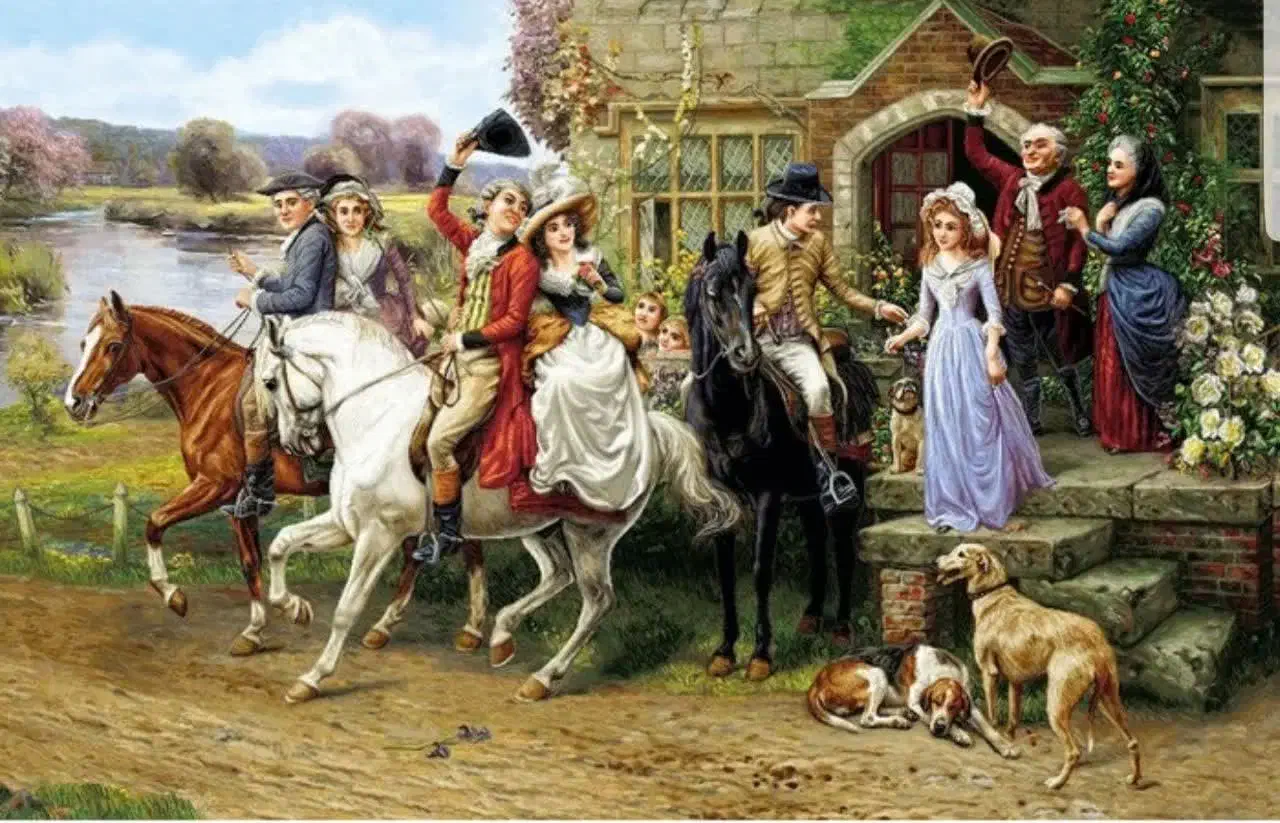 دار قالی تابلو فرش طرح بدرقه عروس|تابلو فرش|کرج, شاهین‌ویلا|دیوار