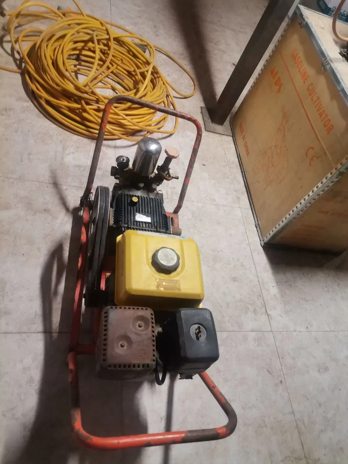 سمپاشی زنبه ای با 80متر شلنگ|ابزارآلات|گنبد کاووس, |دیوار