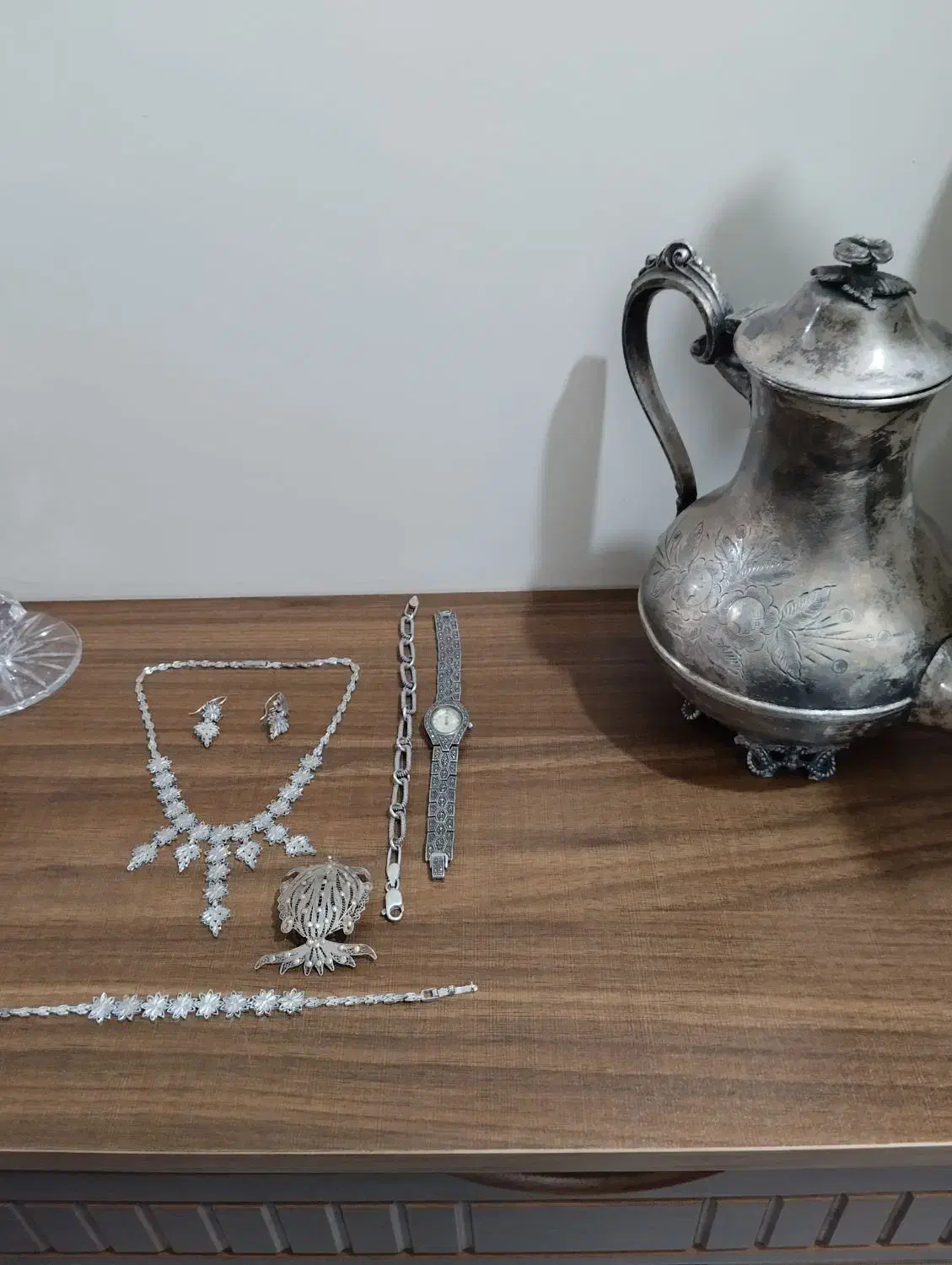 سرویس ساعت نقره 925|جواهرات|کرج, دهقان ویلا|دیوار