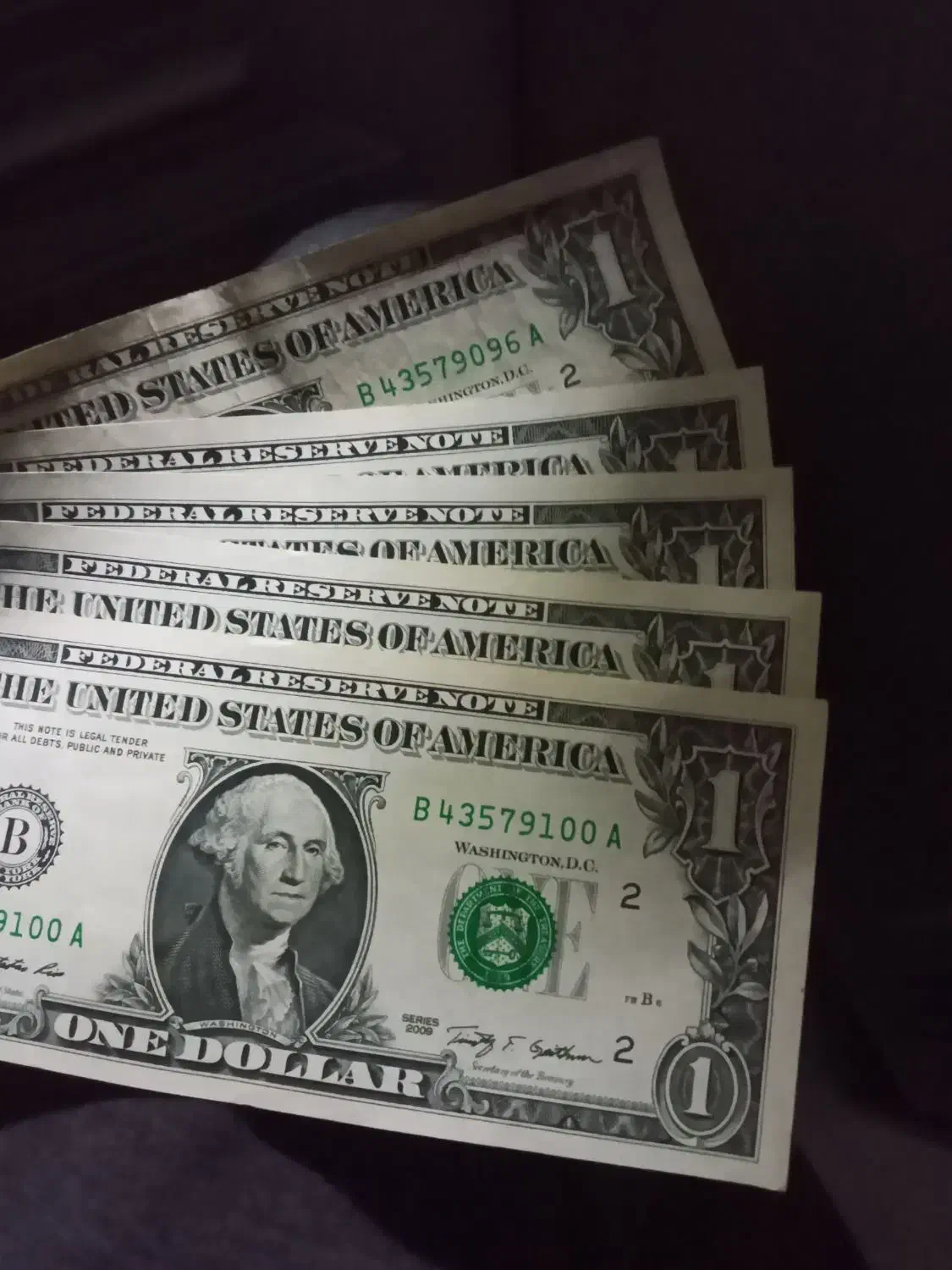 ۱ دلاری آمریکا سریال|کلکسیون سکه، تمبر، اسکناس|تهران, افسریه شمالی|دیوار