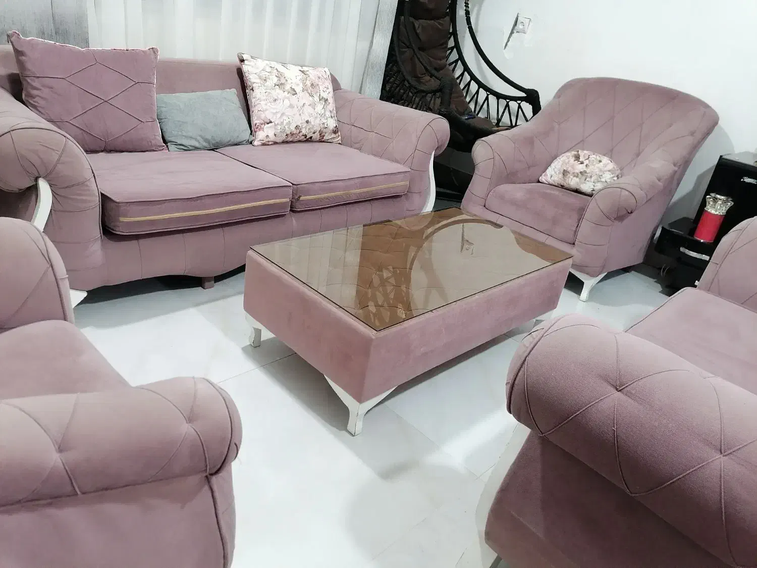 به علت کمبودجا فروش ف و ری مبلمان نخل سبز|مبلمان خانگی و میز عسلی|نیشابور, ابراهیم ادهم|دیوار