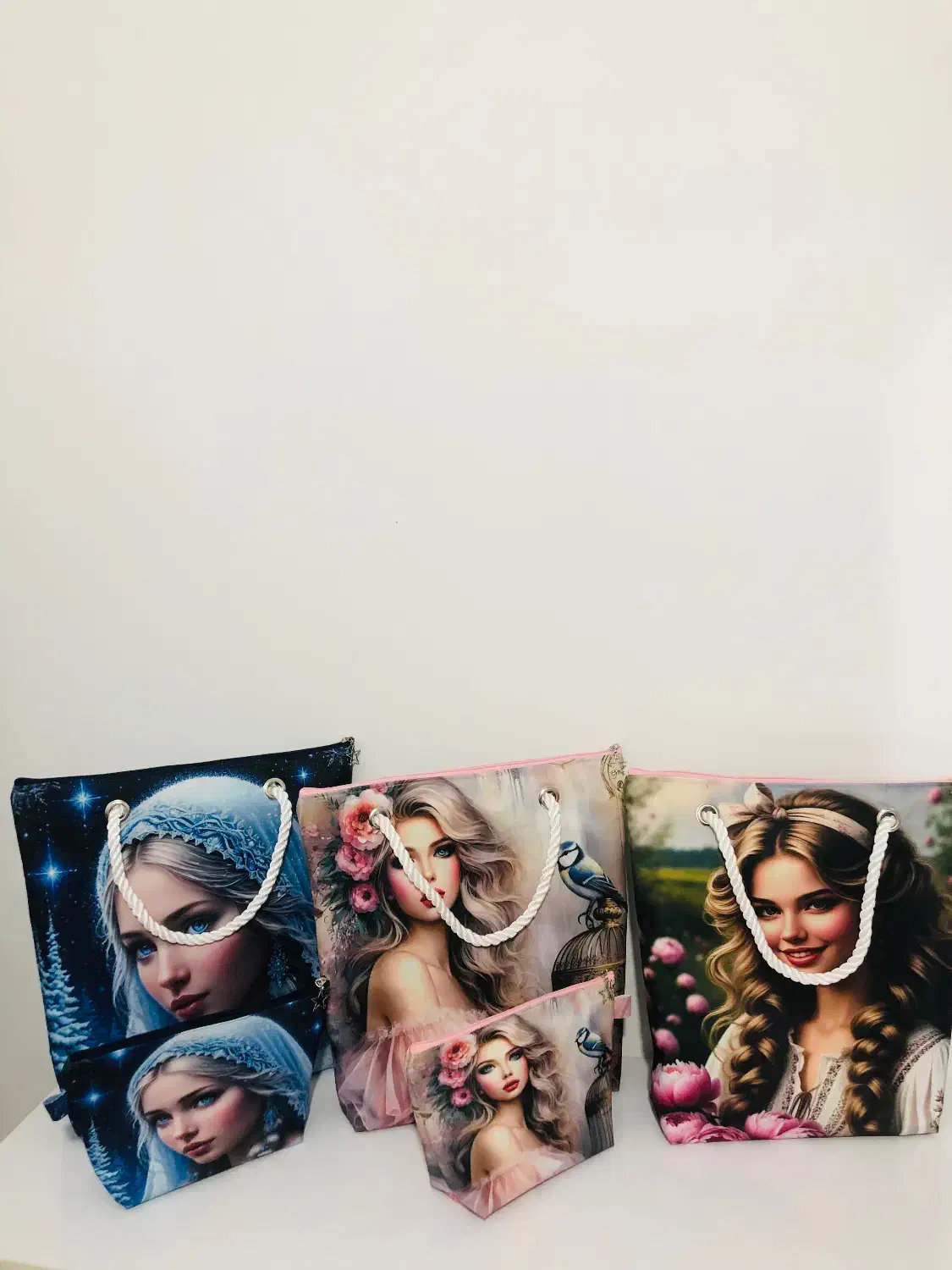 ست کیف دستی با کیف ارایش|صنایع دستی و سایر لوازم تزئینی|میاندوآب, |دیوار