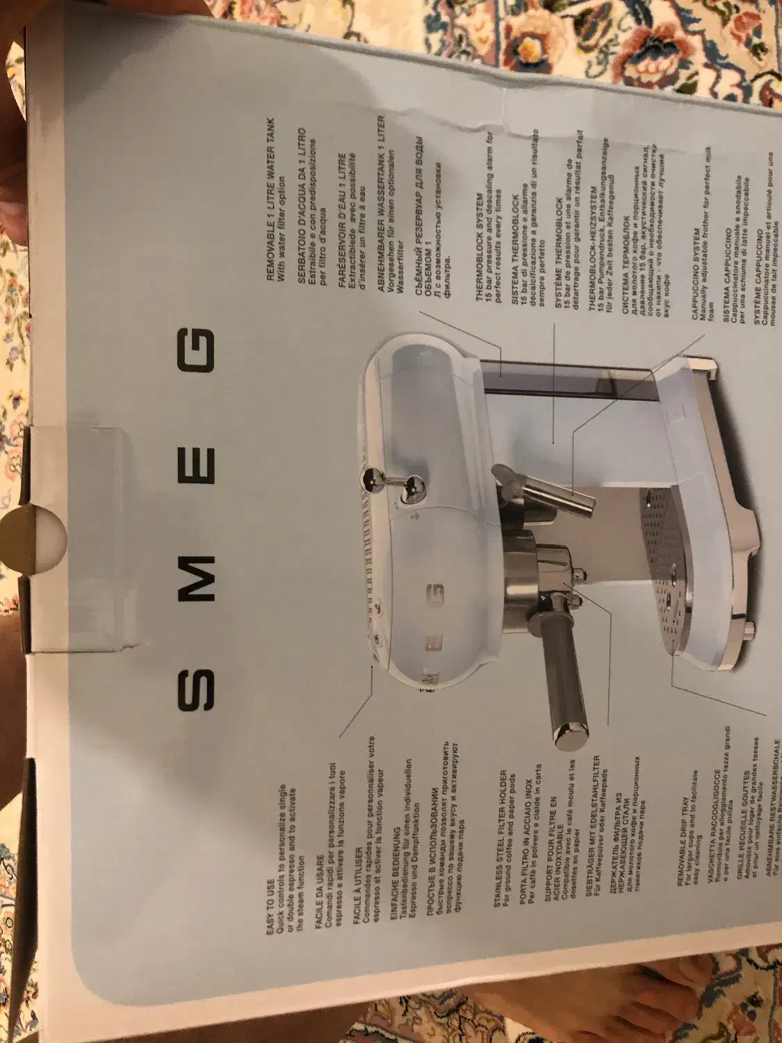 اسپرسو ساز اسمگ ۰۱ اصلی|سماور، چای‌ساز، قهوه‌ساز|اسلام‌شهر, شهرک مفیدی|دیوار