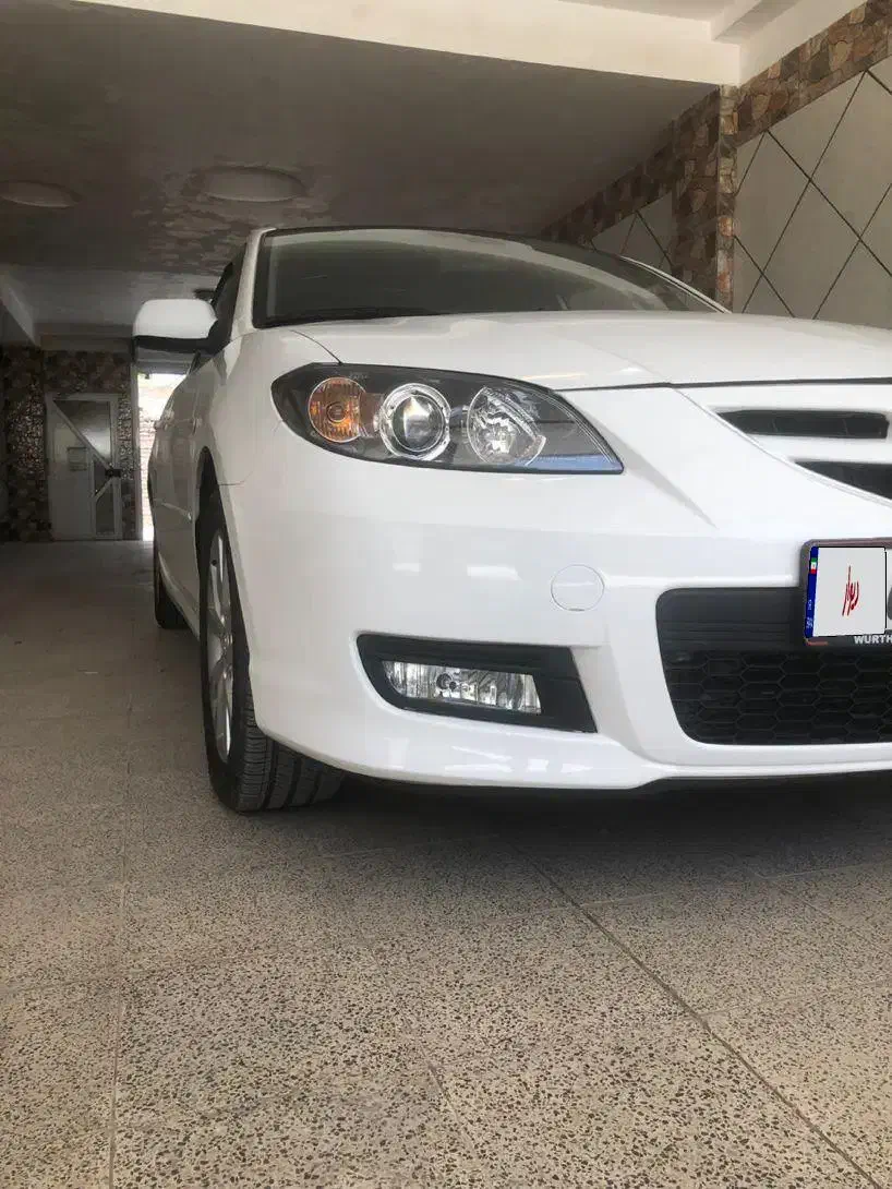 مزدا۳ سفید|خودرو سواری و وانت|کرمان, |دیوار