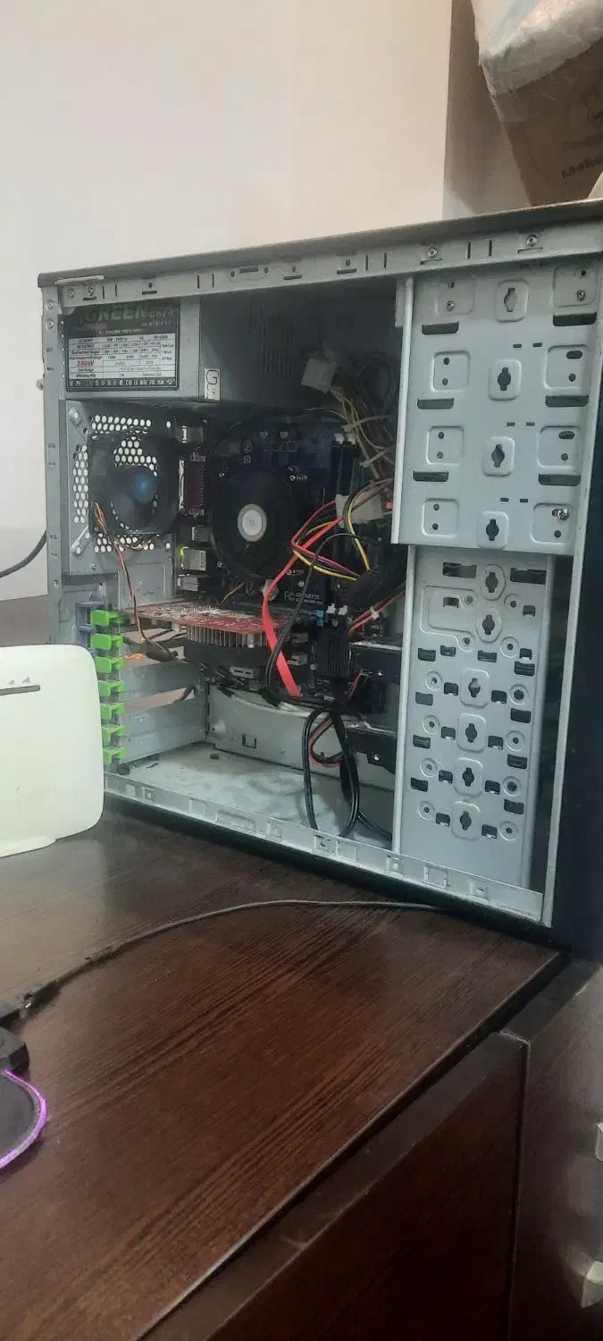 سیستم گیمینگ اقتصادی i5 3470 کارت گرافیک 1050 4g|رایانه رومیزی|شهرضا, |دیوار