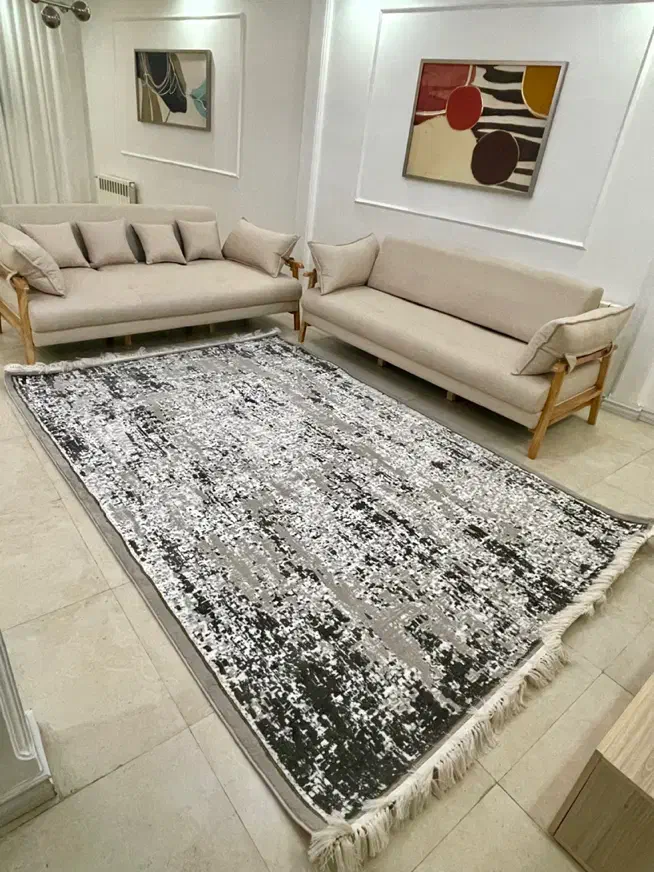 ۲عدد فرش شش متری طرح مینیمال و مراکشی (نو اکبند)|فرش|تهران, سید خندان (جلفا)|دیوار