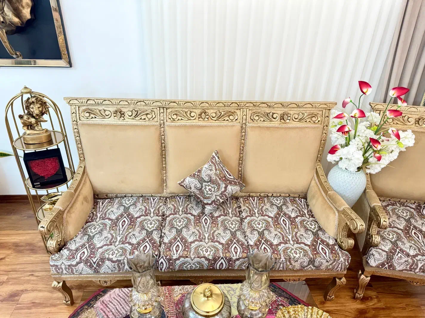 مبل و‌ نهارخوری سلطنتی برند مبلمان استیل نو نو‌|مبلمان خانگی و میز عسلی|تهران, زعفرانیه|دیوار