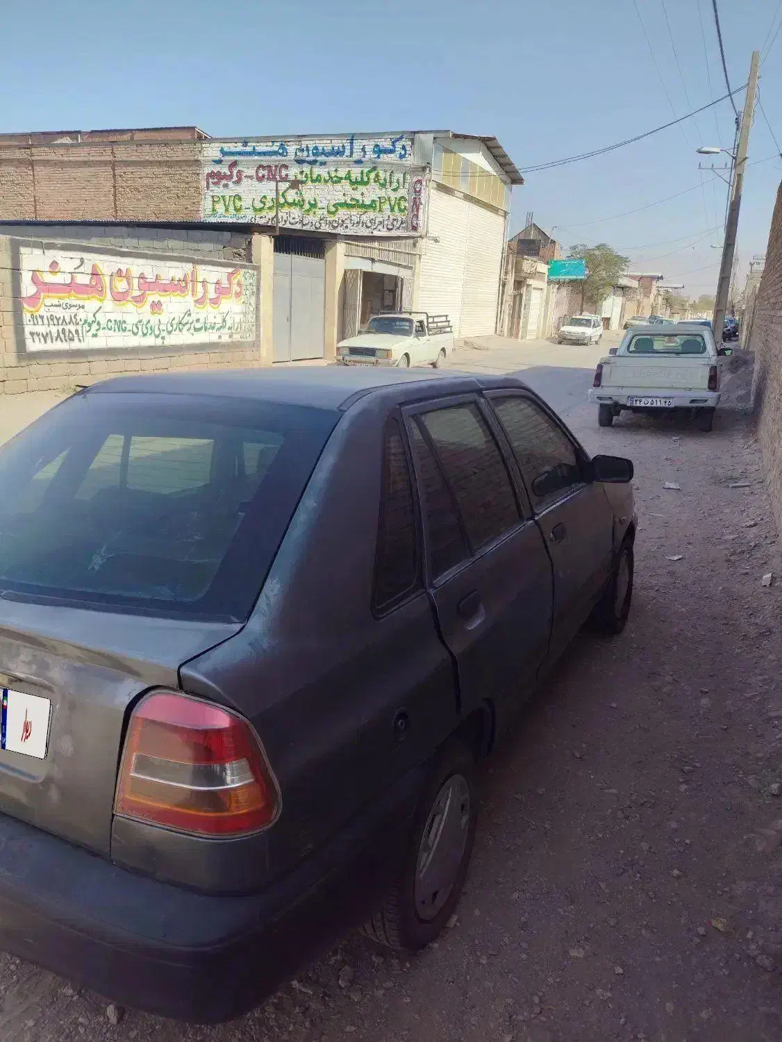 پراید ۱۴۱ مدل ۸۷ دوگانه کارخانه|خودرو سواری و وانت|کرمان, |دیوار