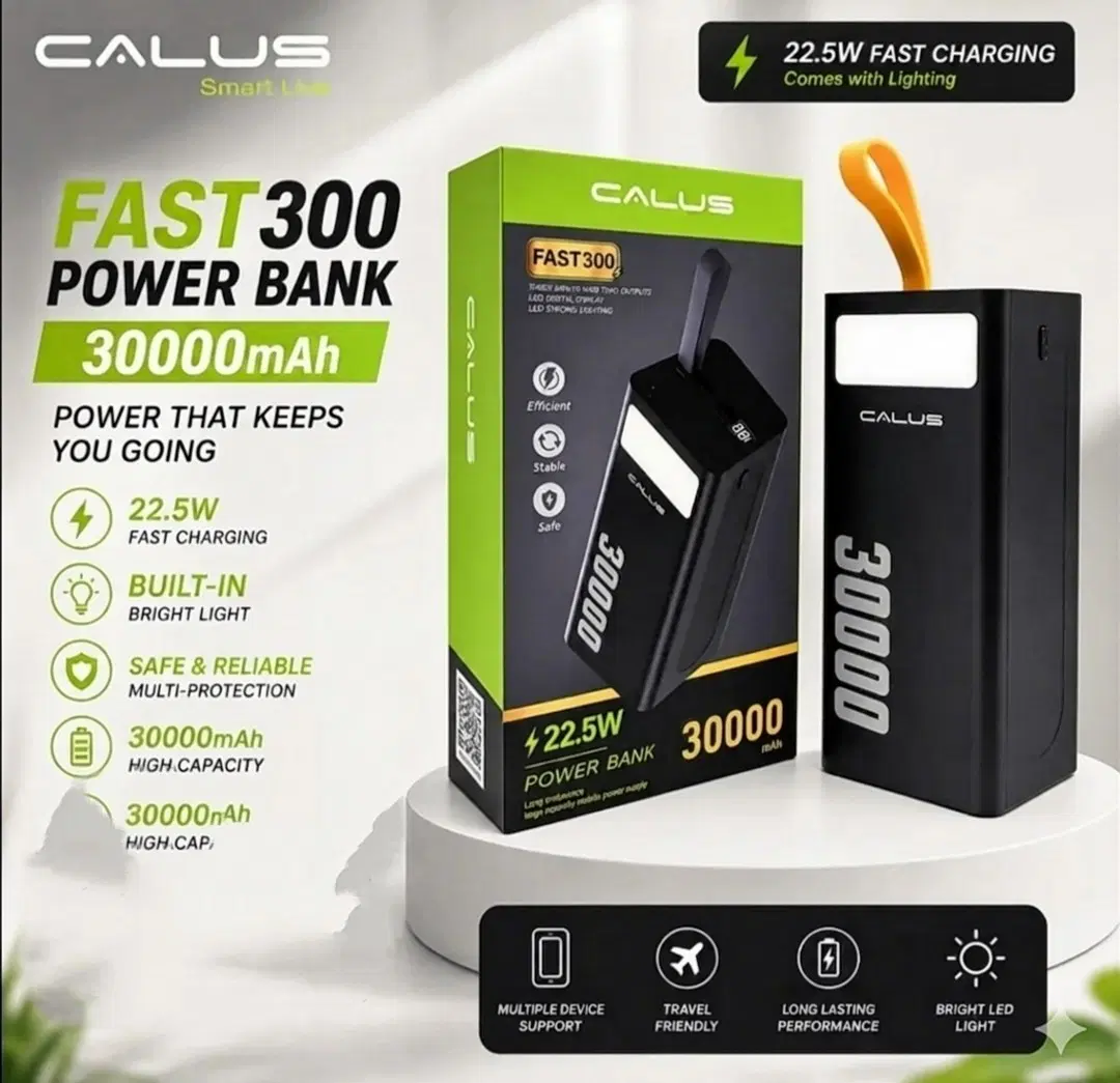پاوربانک 30000 اورجینال CALUSS فست چراغ دار|لوازم جانبی موبایل و تبلت|تهران, اسکندری|دیوار