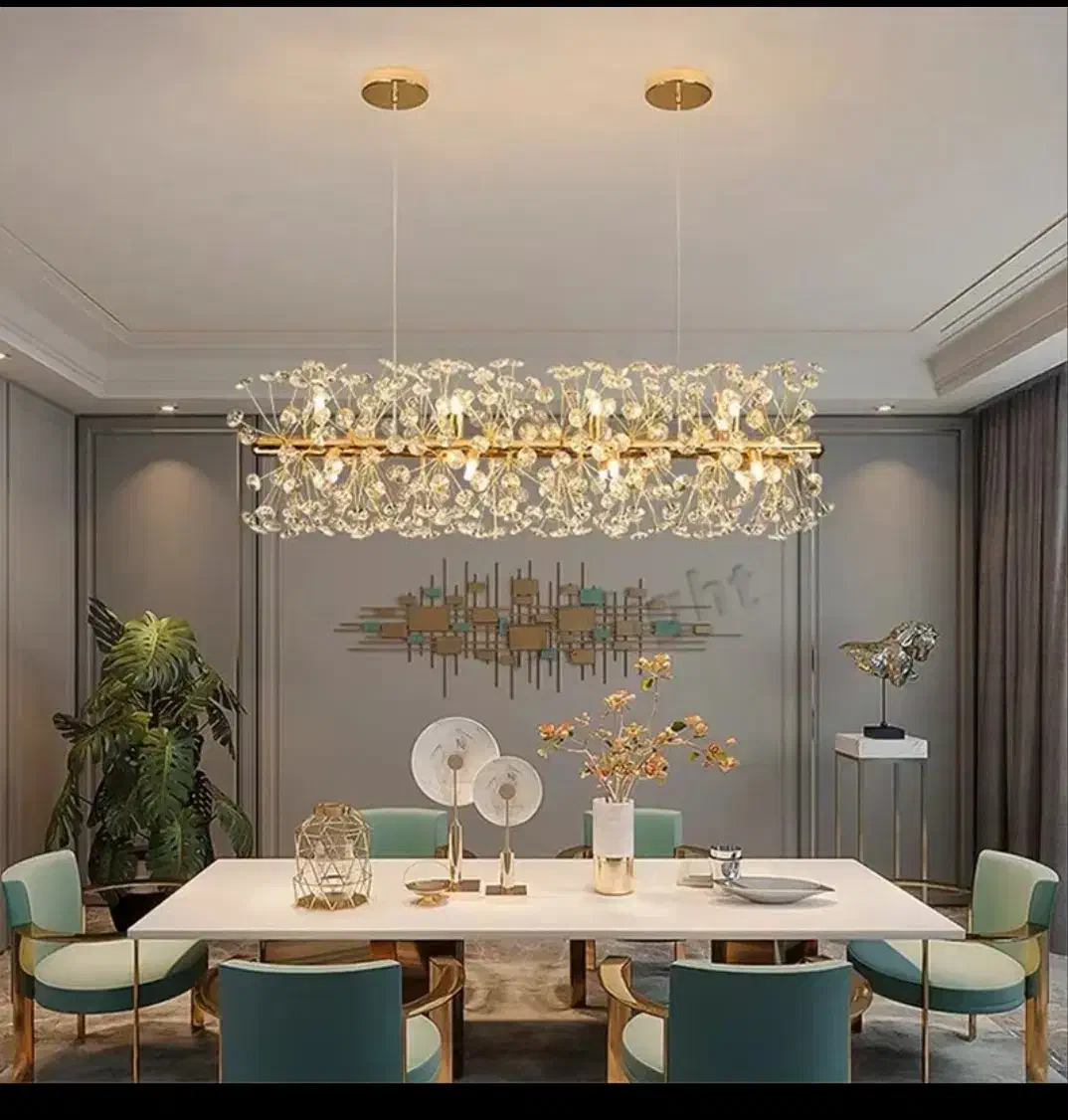 لوستر شکوفه|لوستر و چراغ آویز|بیرجند, |دیوار