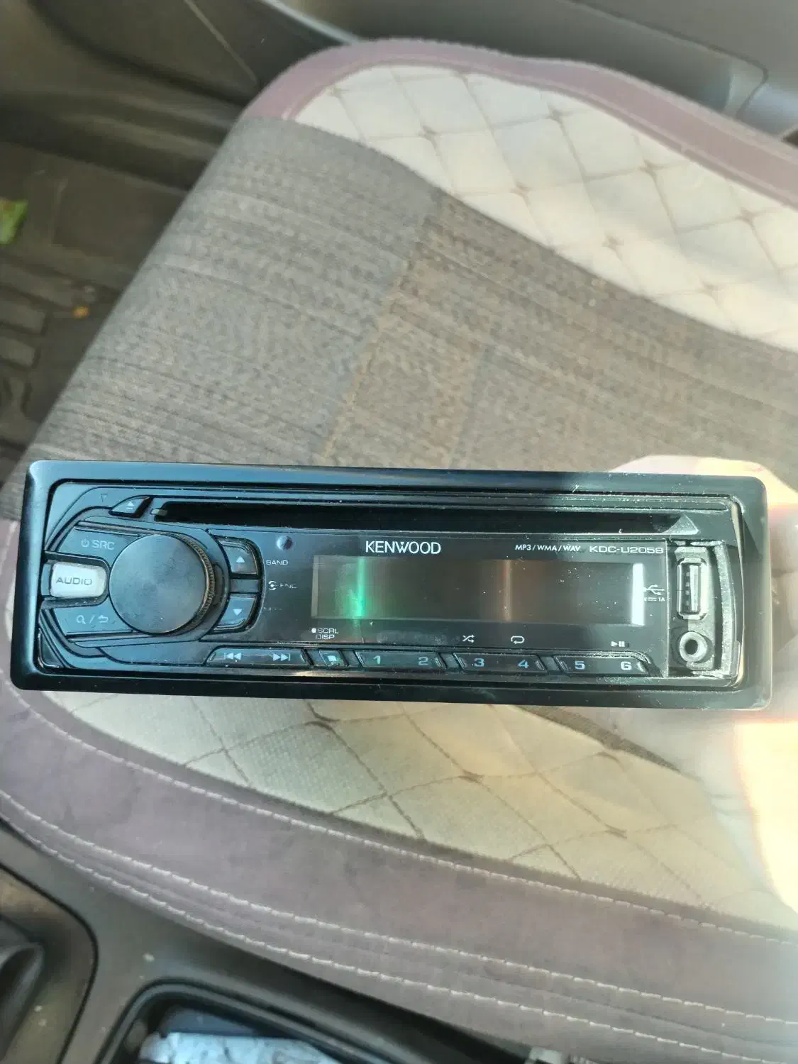 پخش کینوود 4کانال درحد صفر بدون اینکه|قطعات یدکی و لوازم جانبی|مریوان, |دیوار