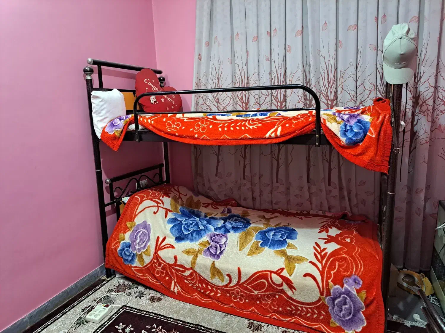 فروش تخت فلزی|تخت و سرویس خواب|شیراز, شریف‌آباد|دیوار