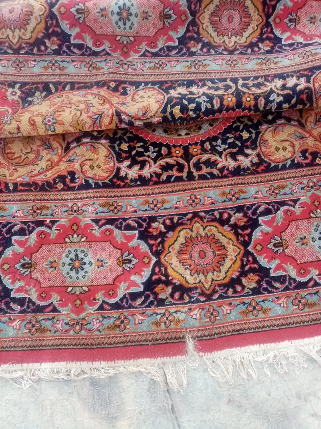 قالی 12متری|فرش|نجفآباد, معرفت|دیوار