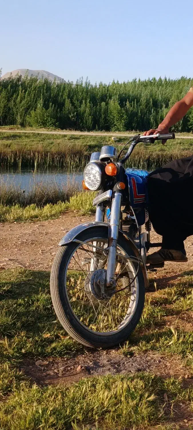 متور ۱۲۵ روزگاری مزایده ۹۲چرغ گرد|موتورسیکلت|فارسان, |دیوار