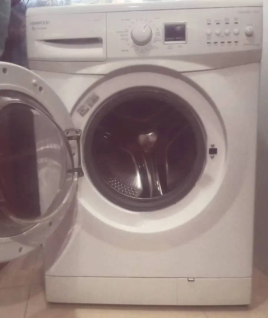 لباسشویی ۶کیلویی کنوود درحدنو|ماشین لباسشویی و خشک‌کن لباس|پرند, فاز ۱|دیوار