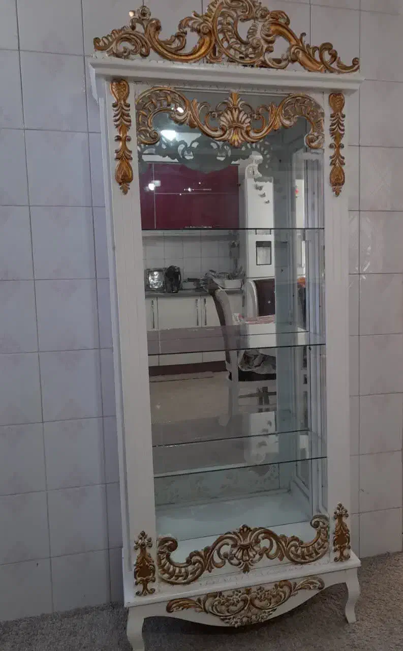 گنجه چوبی|بوفه، ویترین، کنسول|قائن, |دیوار