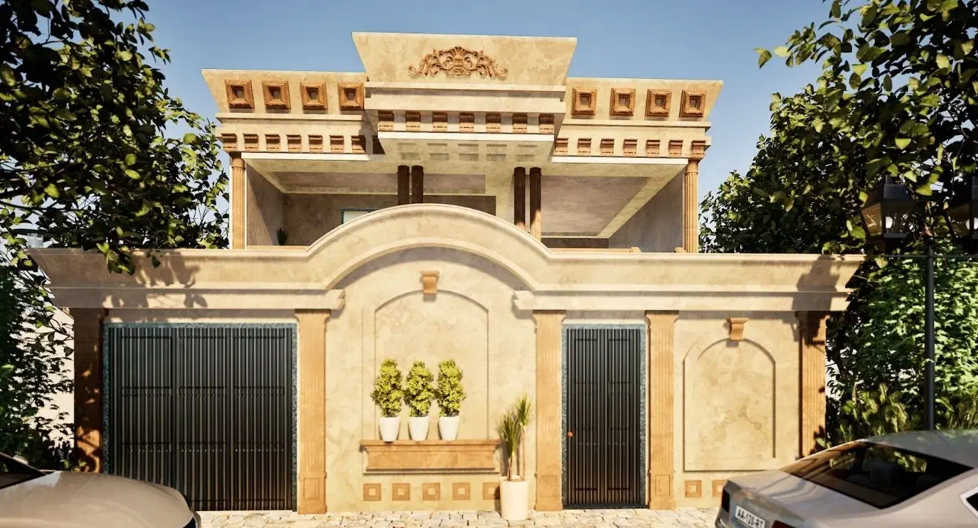 نمای رومی ومدرن|خدمات پیشه و مهارت|مسجد سلیمان, |دیوار