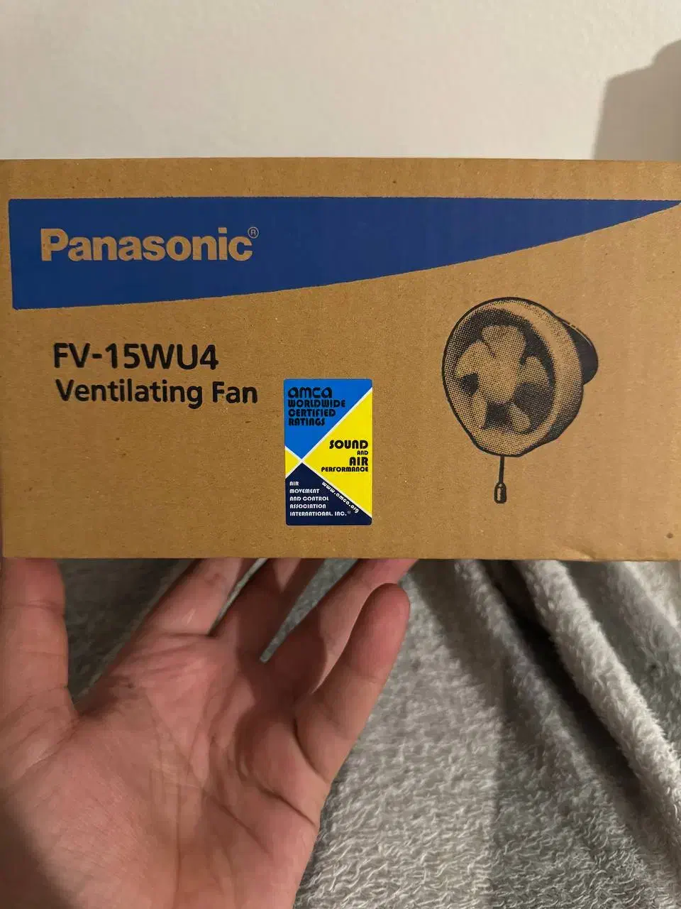 فن هواکش پاناسونیک Panasonic|پنکه و تصفیهکنندهٔ هوا|بندرعباس, |دیوار