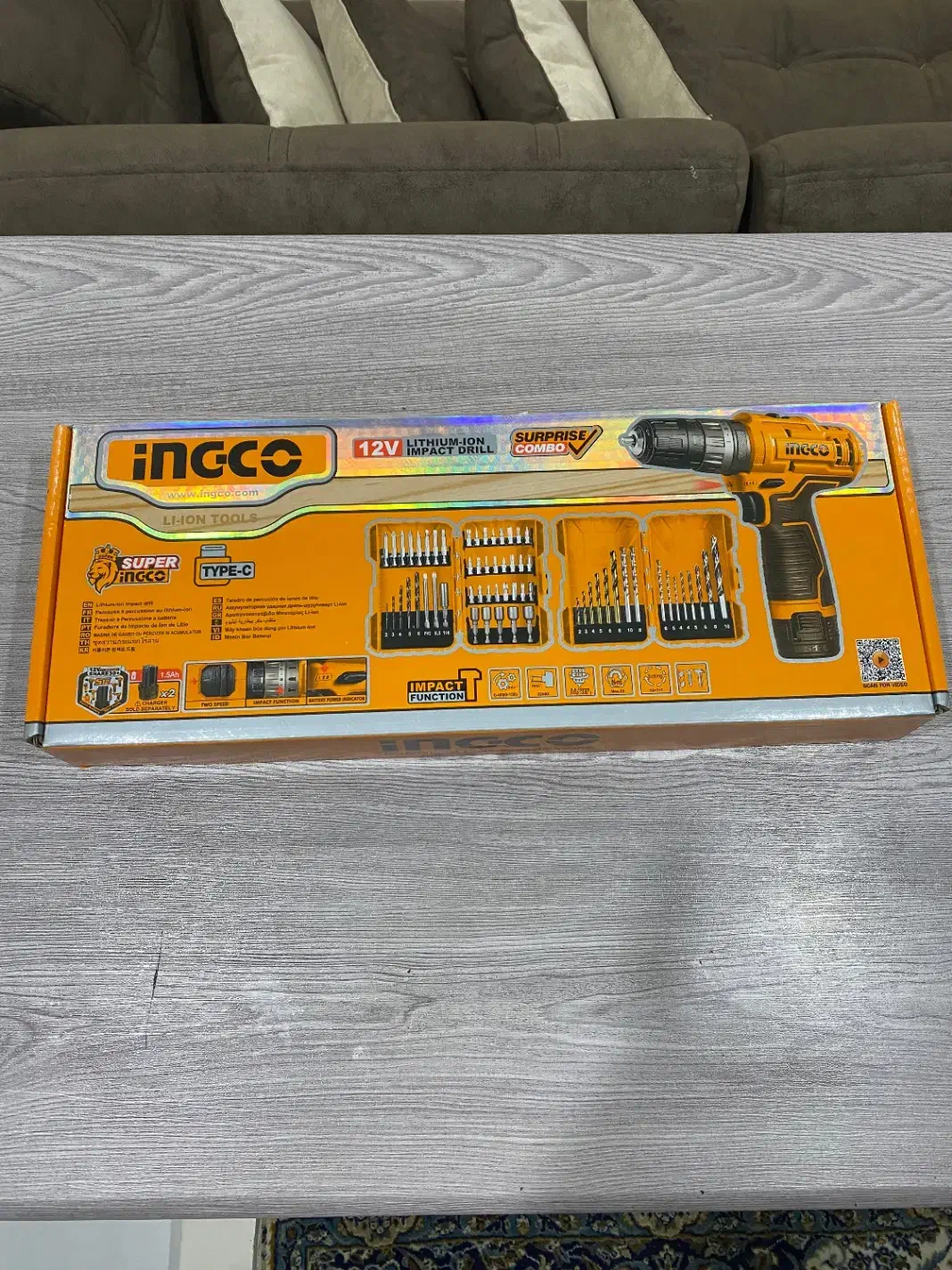 پیچ گوشتی شارژی برند اینکو کاملا نو|ابزارآلات|تهران, توحید|دیوار