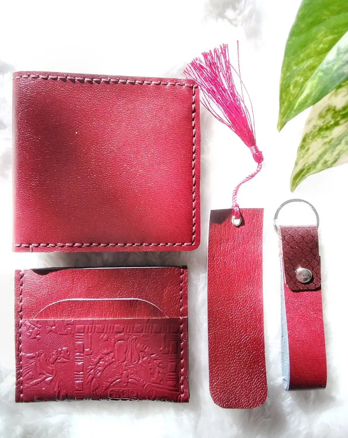 ست چرم بز طبیعی و دست دوز|کیف، کفش، کمربند|شاهینشهر, حافظ جنوبی|دیوار