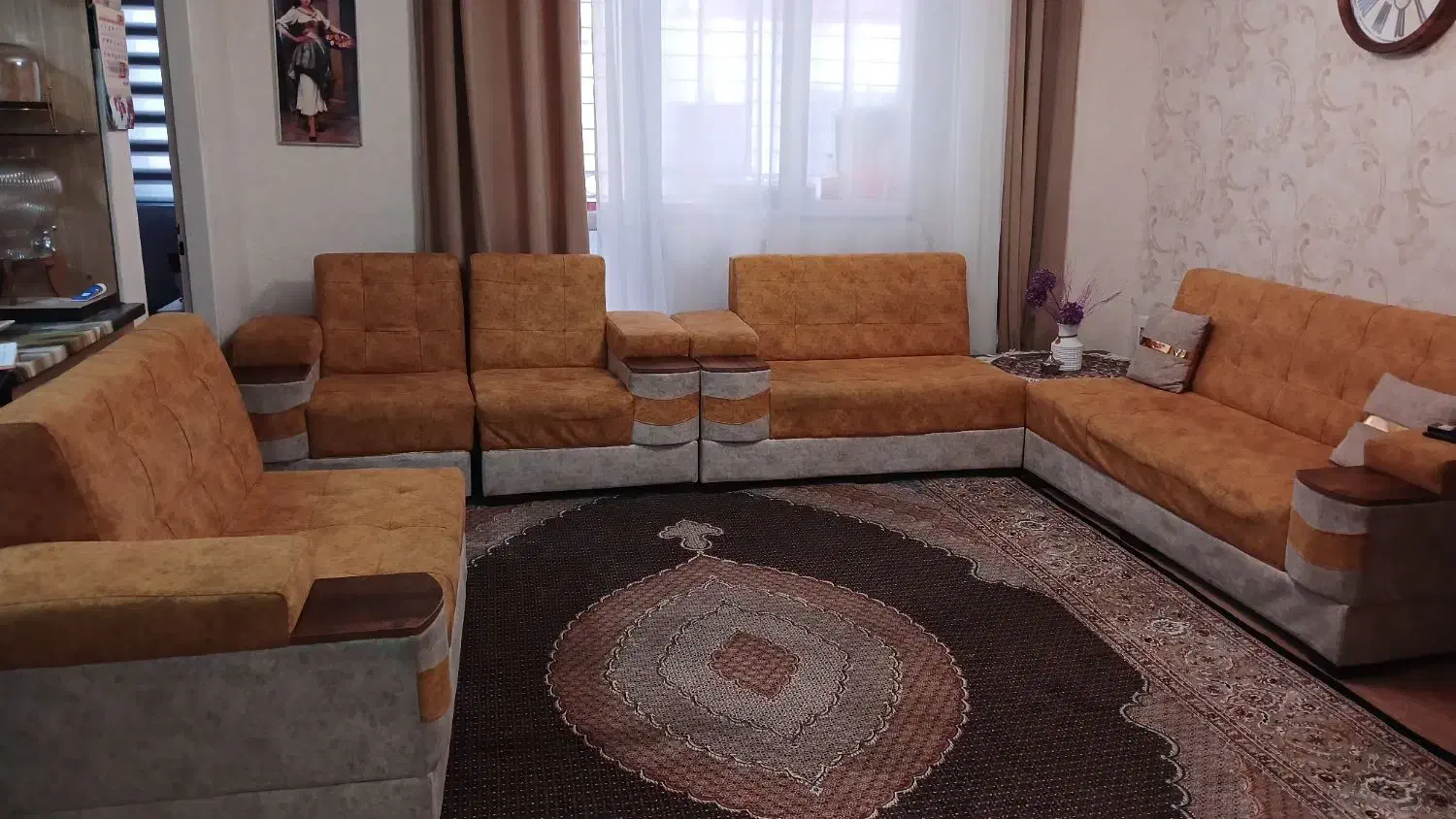 مبل ۹ نفره|مبلمان خانگی و میز عسلی|سهند, |دیوار