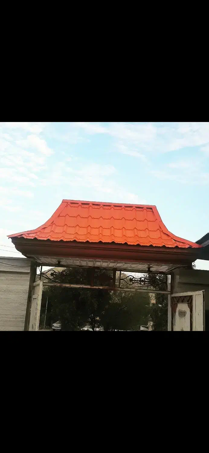 سقف شیروانی بنیامن|مصالح و تجهیزات ساختمان|مسجد سلیمان, |دیوار