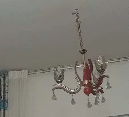 دو عدد لوستر سالم و خوشگل|لوستر و چراغ آویز|پرند, فاز ۵|دیوار