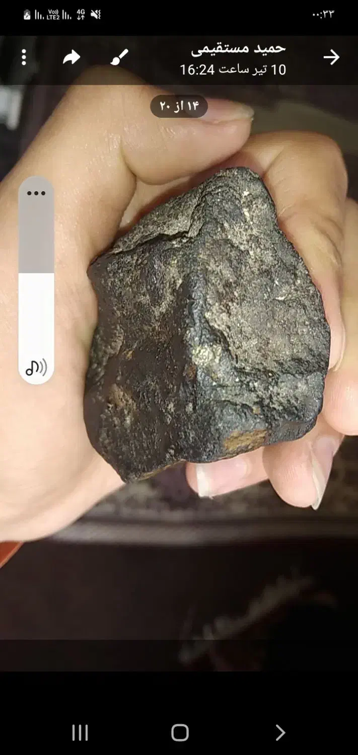 شهاب سنگ بسیار زیبا|کلکسیون اشیاء عتیقه|تویسرکان, |دیوار