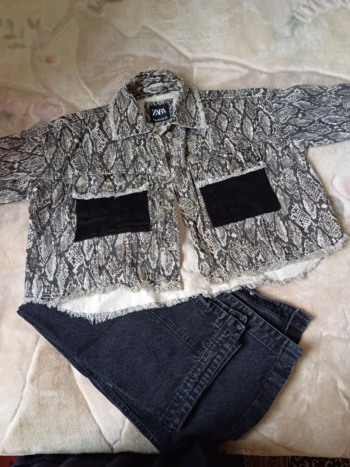 کراپ و دامن جین نو|لباس|اردبیل, |دیوار