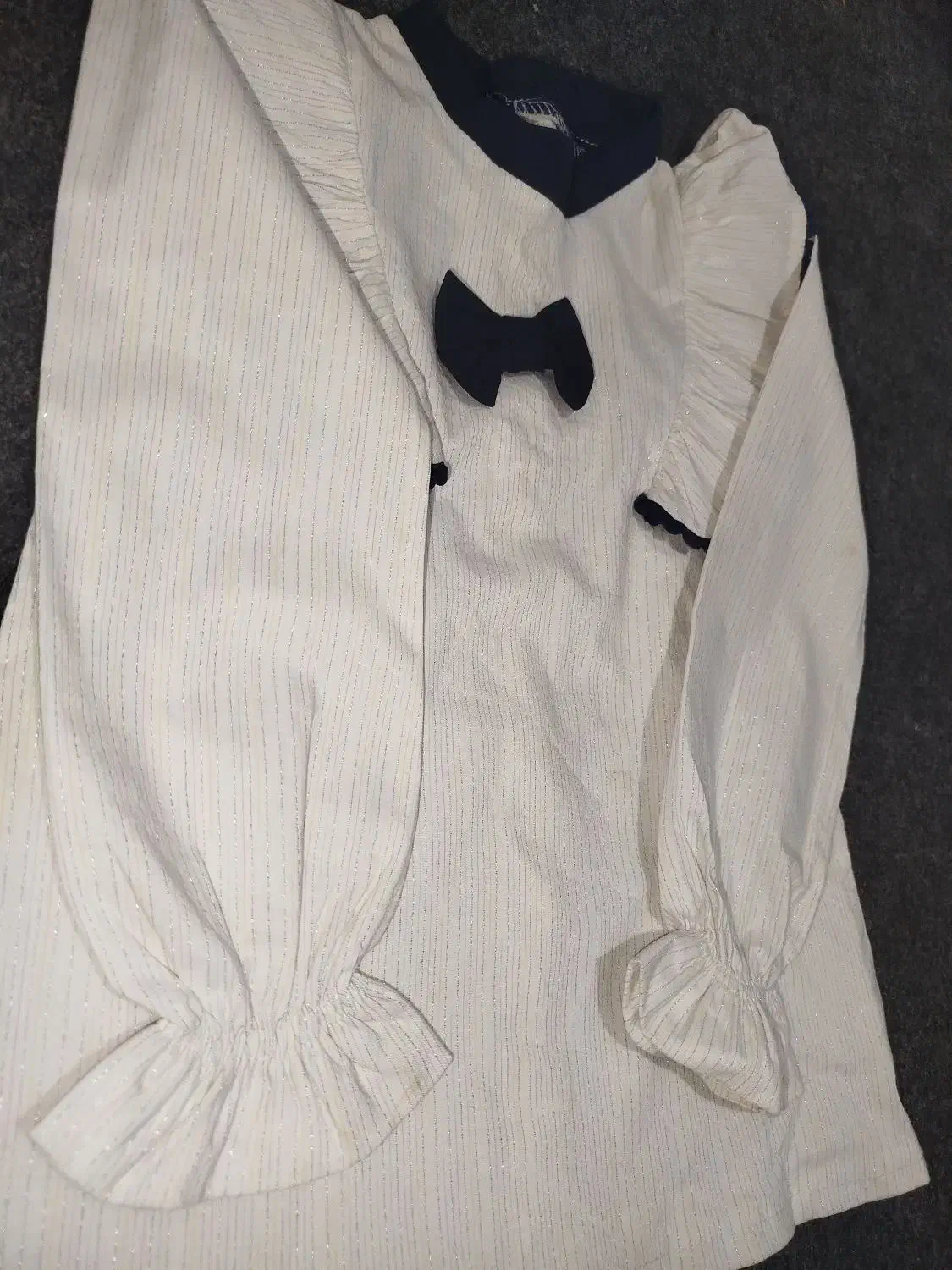 شومیز شلوار پاپیونی|کفش و لباس بچه|سیرجان, |دیوار