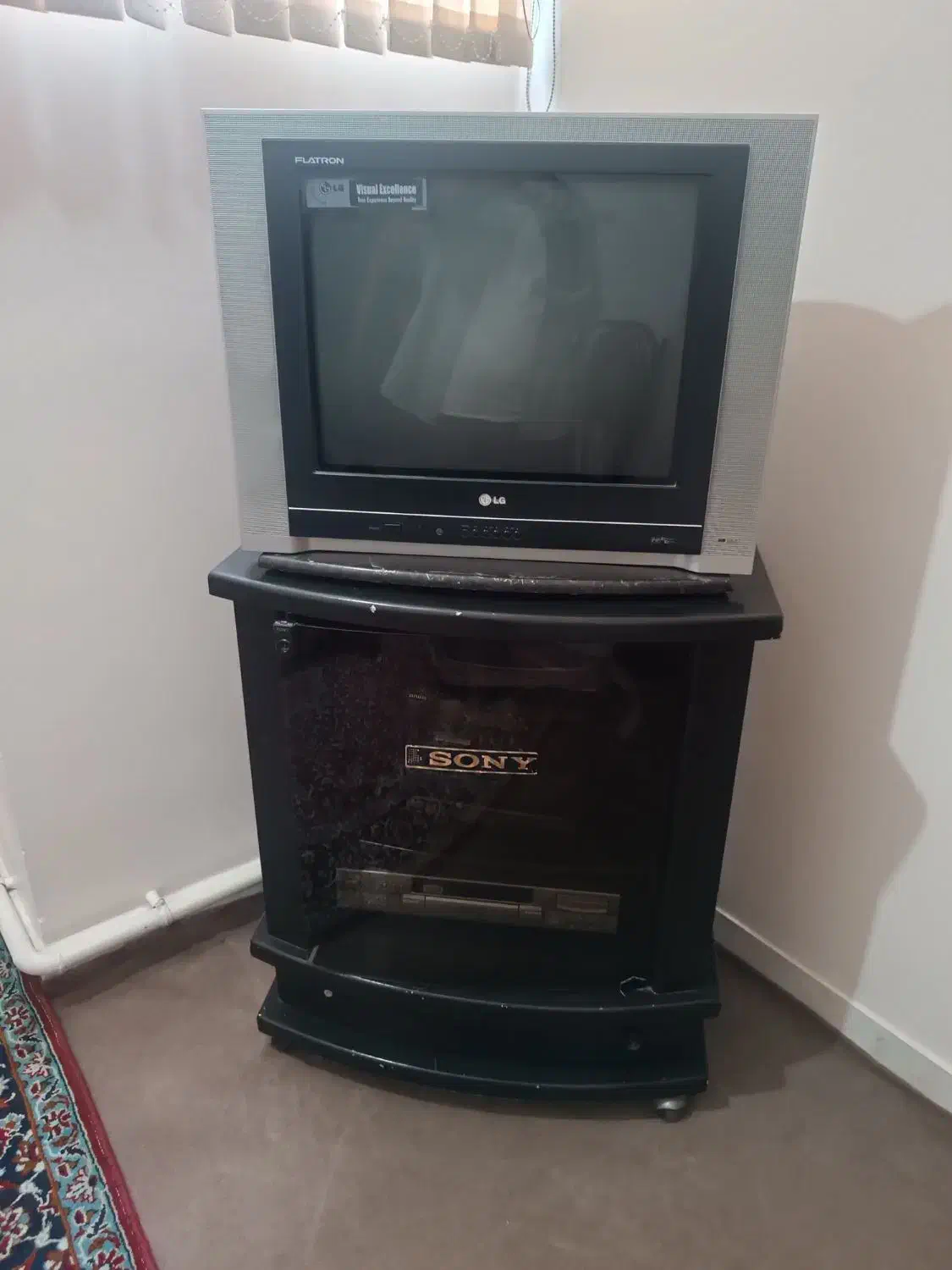 تلویزیون21اینچ|تلویزیون و پروژکتور|تبریز, |دیوار