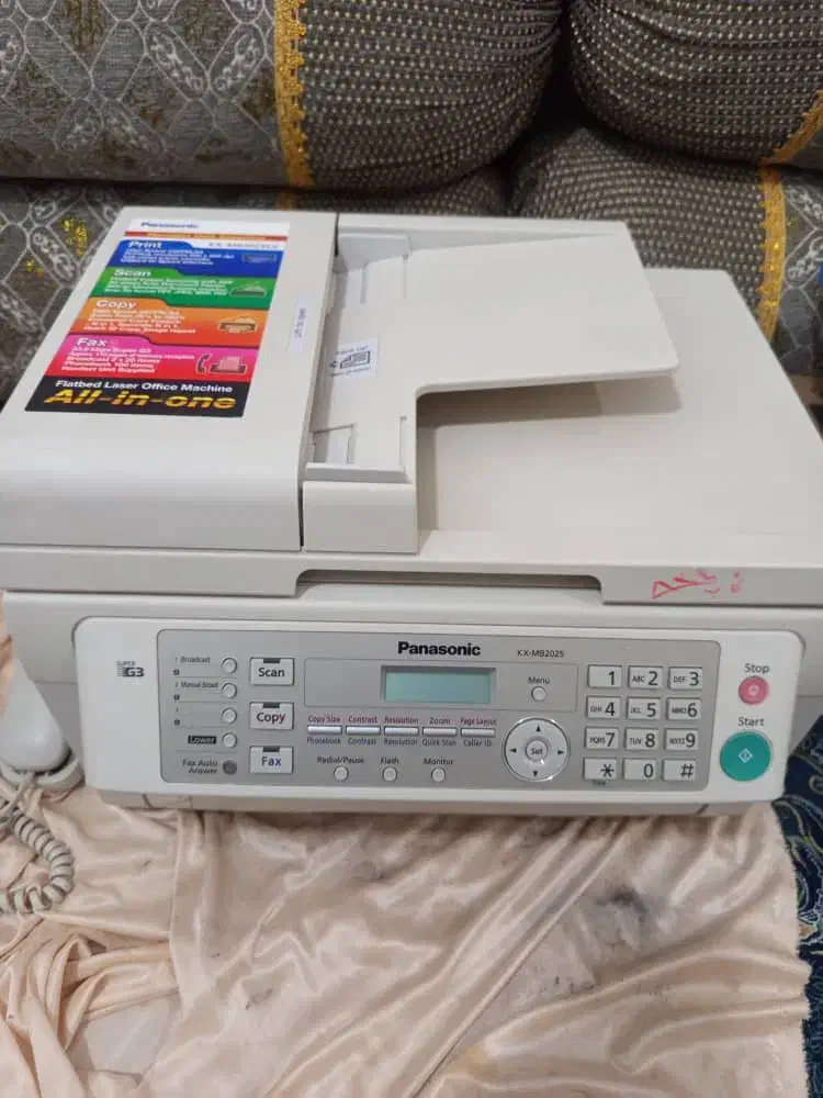 پرینتر چندکاره پاناسونیک اصل|پرینتر، اسکنر، کپی، فکس|کهنوج, |دیوار