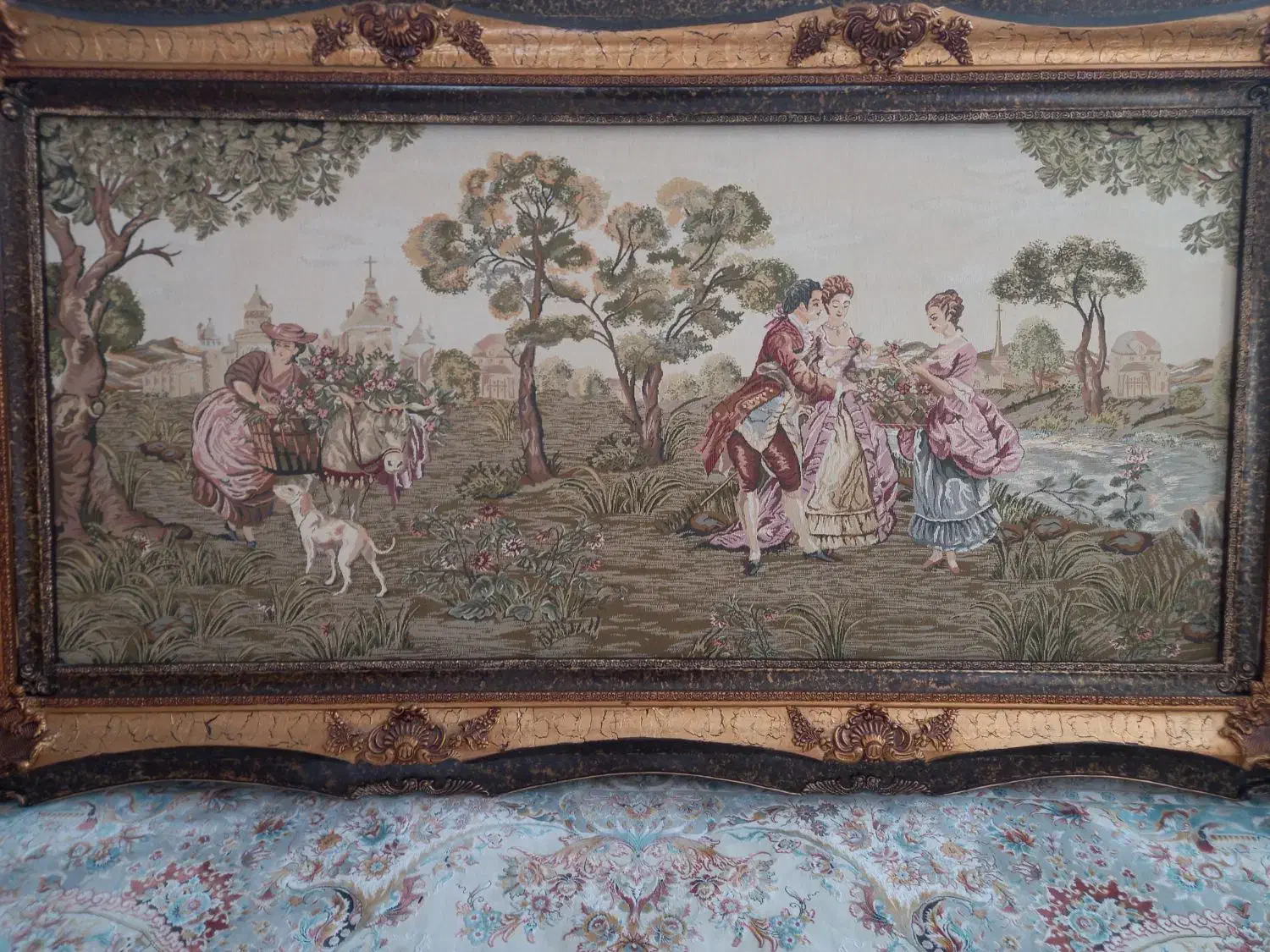 عوض کردن خونه|تابلو فرش|بندر انزلی, گلسرخ|دیوار