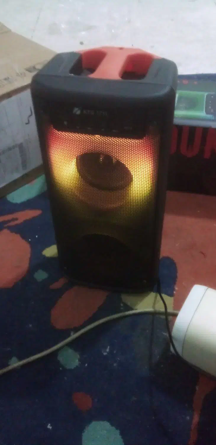 اسپیکر بلوتوثی KTS-1711 دارای کنترل اکولایزر و باس|پخش‌کننده همراه|کرج, حسن آباد|دیوار