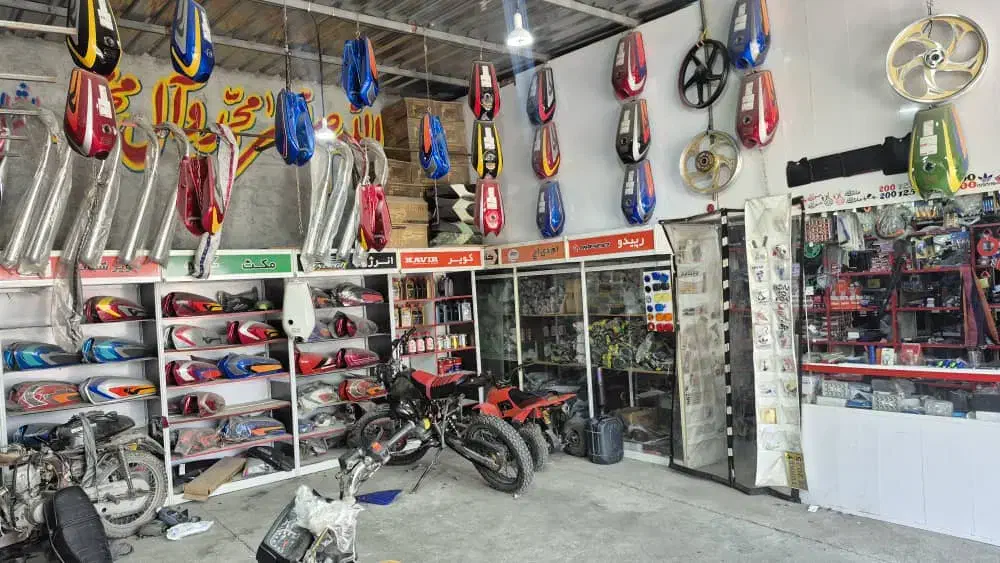 فروش تعمیرگاه و مجتمع یدکی موتورسیکلت|فروشگاه و مغازه|لامرد, |دیوار