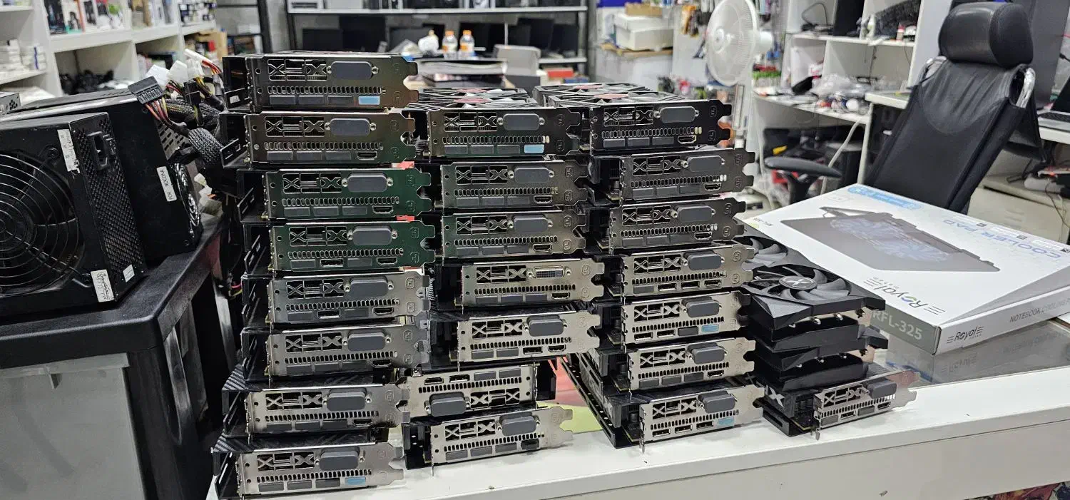 کارت گرافیک  6700 3060 rx 580 amd nvidia 1660 2060|قطعات و لوازم جانبی رایانه|قزوین, |دیوار