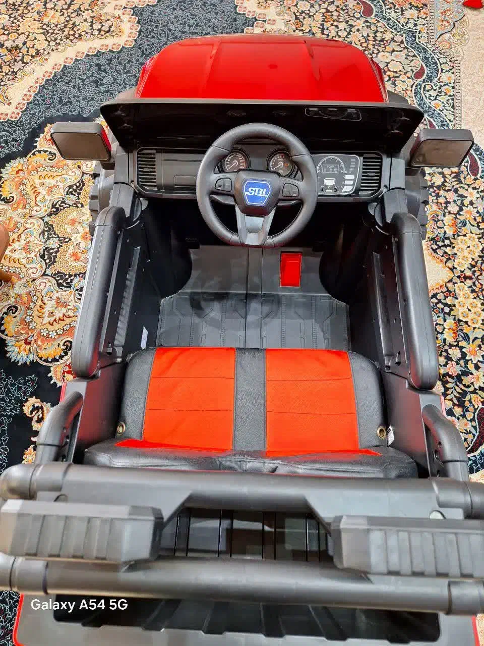 ماشین شارژی در حد نو|اسباببازی بچه|خرانق, |دیوار