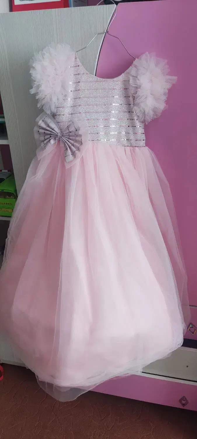 لباس عروس سایز 6|کفش و لباس بچه|فولادشهر, مسکن مهر فولادشهر|دیوار