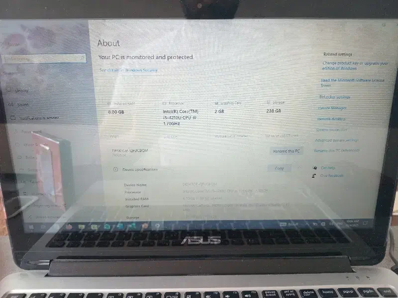 لپ تاپ ایسوس|رایانه همراه|شیراز, شهرک بزین|دیوار