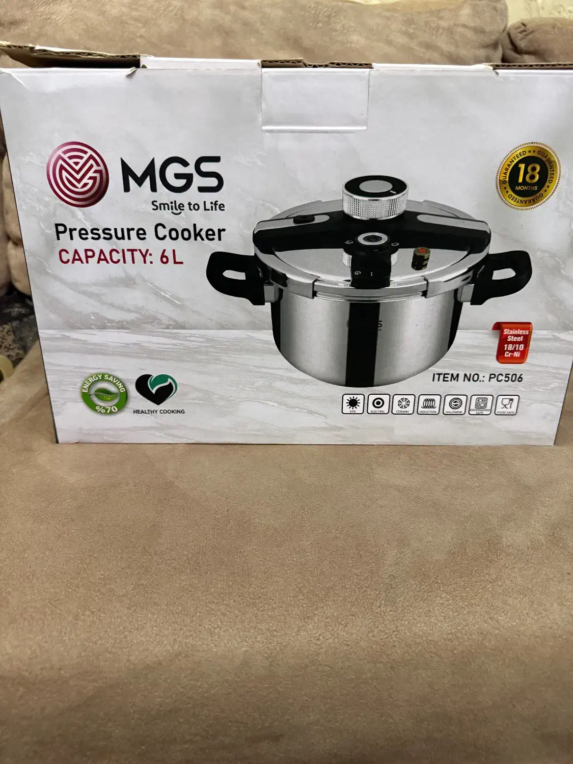 زودپز ۶ لیتری ام جی اس|ظروف پختوپز|تهران, سلسبیل جنوبی|دیوار